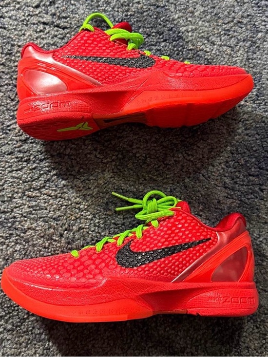 Nike Other - KOBE IV PROTRO bright crimson Reverse Grinch